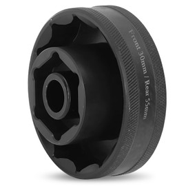 Ducati Motorcycle Axle Nut Tool Set, Front & Rear Axle Nut Socket 55 mm + 30 mm, for Ducati 1098/1198/1199/Multistrada 1200/1260/SW High-Quality Steel, 1/2 Inch Key Compatible