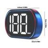 Digital Speedometer for Car, Car Hud Speedometer, Portable 3.2-Inch LED