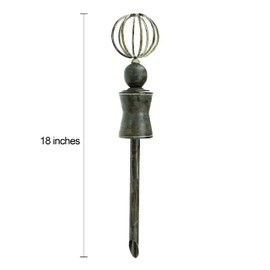 Clever Garden Heavy Duty Decorative Hose Guide - Spherical, 1 Pack