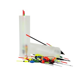 ELBFANG 20 Piece Float Set | Locking Floats & Running Floats for Fishing | Includes Float Tube