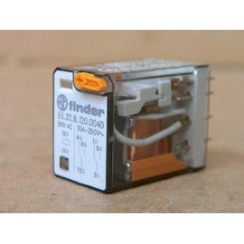 Finder 55.32.8.120.0040 120Vac Quick Connect Power Relay