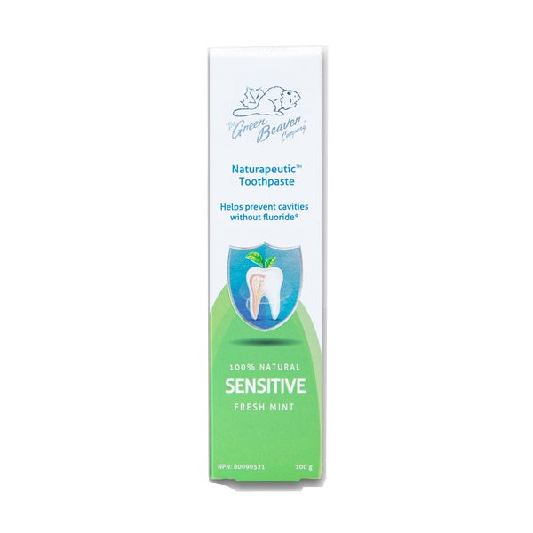 GREEN BEAVER SENSITIVE TOOTHPASTE MINT 100g