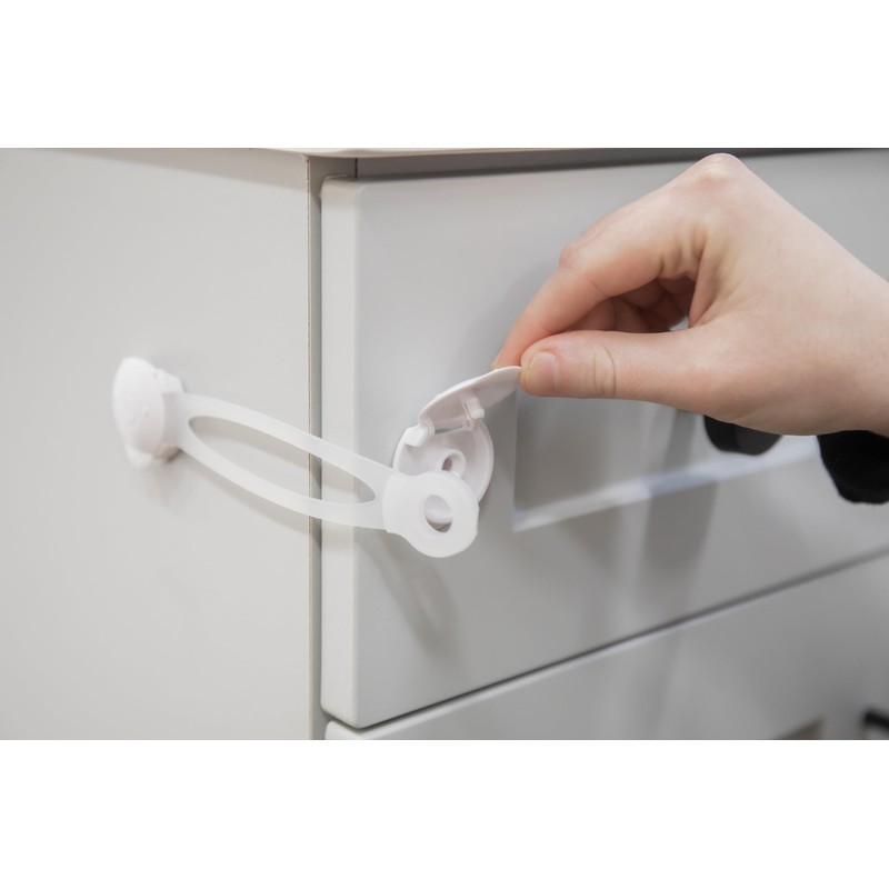 Home Safety Multi-Purpose Adhesive Latch 3 Pack, Award-Winning Brand, Childproofing