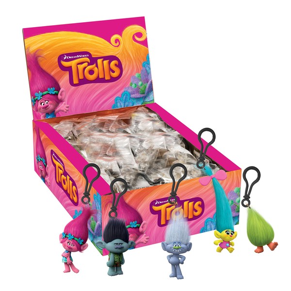 Trolls 67687-24 - 3D PVC Clip 8 cm - Character