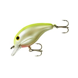 Bandit Crank 100-Series 2-Inch Chartreuse Back 2 to 5-Feet Deep Bait (Pearl)