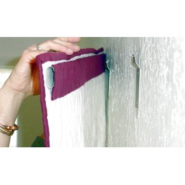 for Quilts with Sleeves - Invisible Quilt Hanger 40"-70" Wide Quilts, Tapestries, Rugs, Banners, Fabric Art, Textile Display. Proudly Made in The USA.