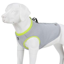 MOKCCI Truelove Dog Cooling Vest Harness Cooler Jacket with Adjustable Zipper for Outdoor Hunting Training and Camping