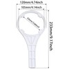 heyous Filter Housing Wrench Water Purifier Wrench White ABS Plastic