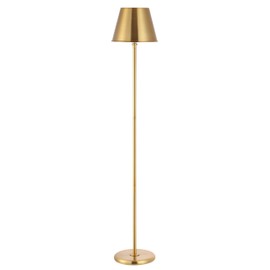 Safavieh Lighting Collection Asher 60-inch Brass Iron Floor Lamp (LED Bulb Included) FLL4094A