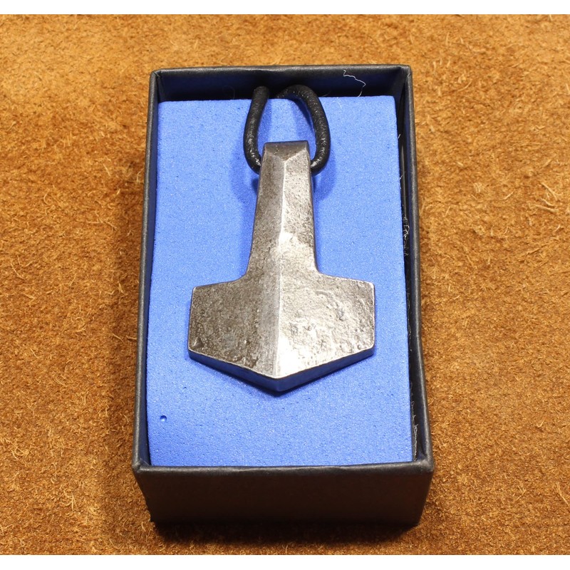 Small hand forged Thor's Hammer, Mjölnir