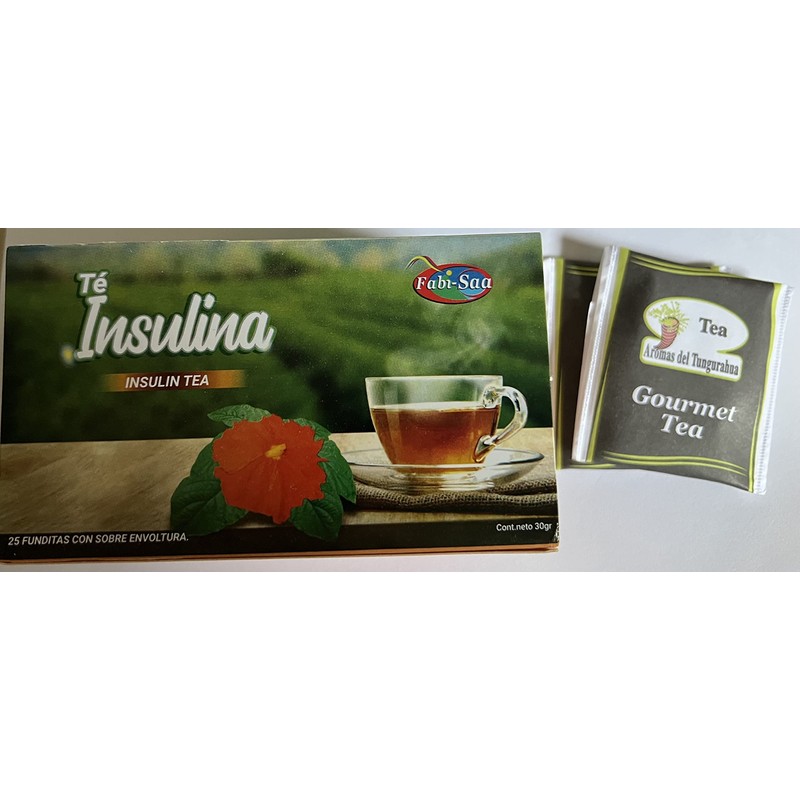 Fabi Saa Te Insulina 25 Tea Bags-2 PACK (50 Tea