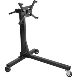 Torin AT23401B-1 Engine Stand: Steel Rotating Engine Lift Stand with 4 Adjustable Arms and 360 Degree Rotating Head, 3/8 Ton (750 lb) Capacity - Black