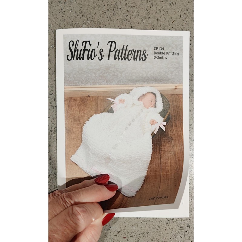 Paper Crochet Pattern for Swaddle Blanket, Crochet Pattern, Crochet Pamphlet,