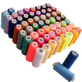 Sewing Machine Threads Kits, 60 Colors Polyester Thread Sewing Thread, 250 Yards Per Spools for Hand Sewing,Travel and DIY