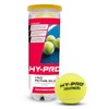Hy-Pro Padel Balls - Pack of 3, High Visibility, Durable
