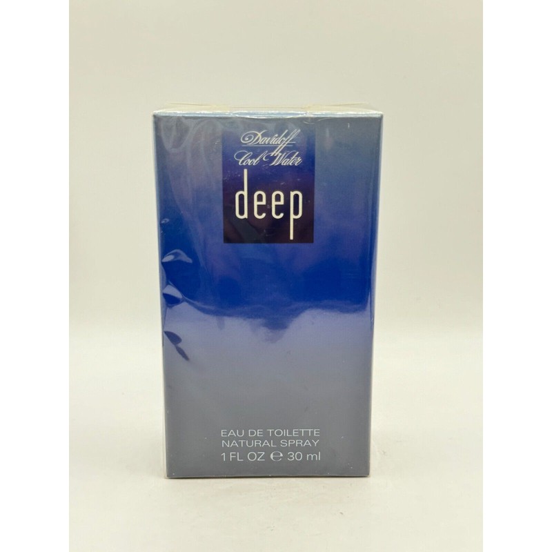 Davidoff COOL WATER DEEP BY DAVIDOFF 30ML EDT SPRAY( SEALED)