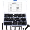 Set of 320 M5 Screws Set, Rounded Head Hex Screws