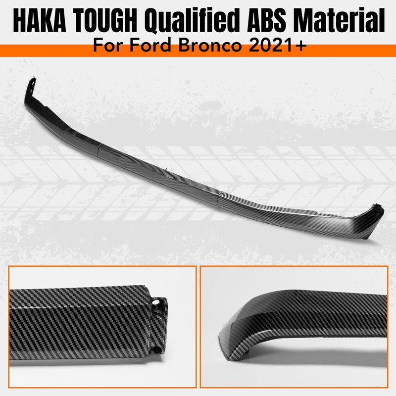HAKA TOUGH Carbo Fiber Front Grille Lower Valance Panel for