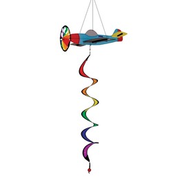 In the Breeze Airplane Theme Twister,16" W x 32" H x 14" D,1017