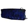 Wired 3 Color Backlit Gaming Crack Bilingual Keyboard with Multimedia