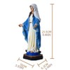 Mary Statue Resin Virgin Mary Religious Ornaments Christian Religious Figurine