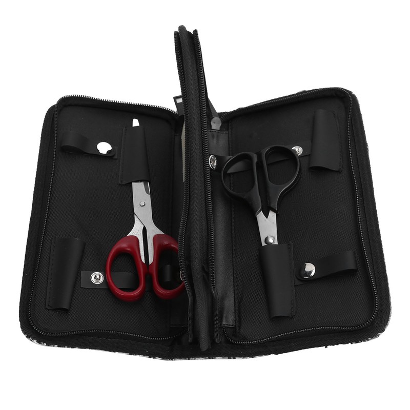 Hair Stylist Shear Scissors Pouch Case Salon Barber Tools Storage