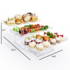 Bakzon Upgraded Dessert Table Display Set, Acrylic Cupcake Buffet Dessert