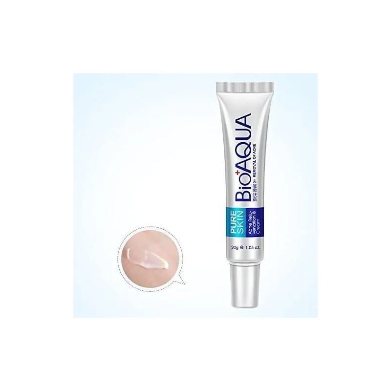 Bioaqua Acne Cream Reduce Cicatrices Poros Grasa Cuidado Continuo