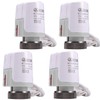 4x Actuator Underfloor Heating 230 V Thermal Actuator Closed NC