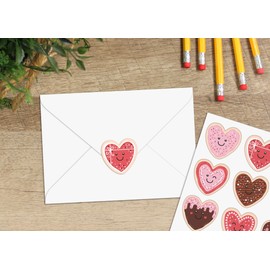Teacher Created Resources Frosted Heart Cookies Stickers