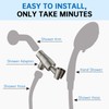 G-Promise Metal Shower Head Holder for Hand Held, Adjustable Bracket,