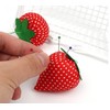 2.36" DIY Craft Strawberry Pin Cushion,Needle Holder Sewing (6 *