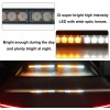 New 2x16.8 Inch Emergency Flashing LED Traffic Advisor Strobe Light