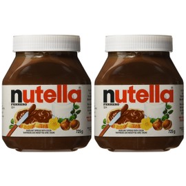 Nutella Hazelnut Chocolate Spread, 725g/25.6 oz., (2 pack) {Imported from Canada}