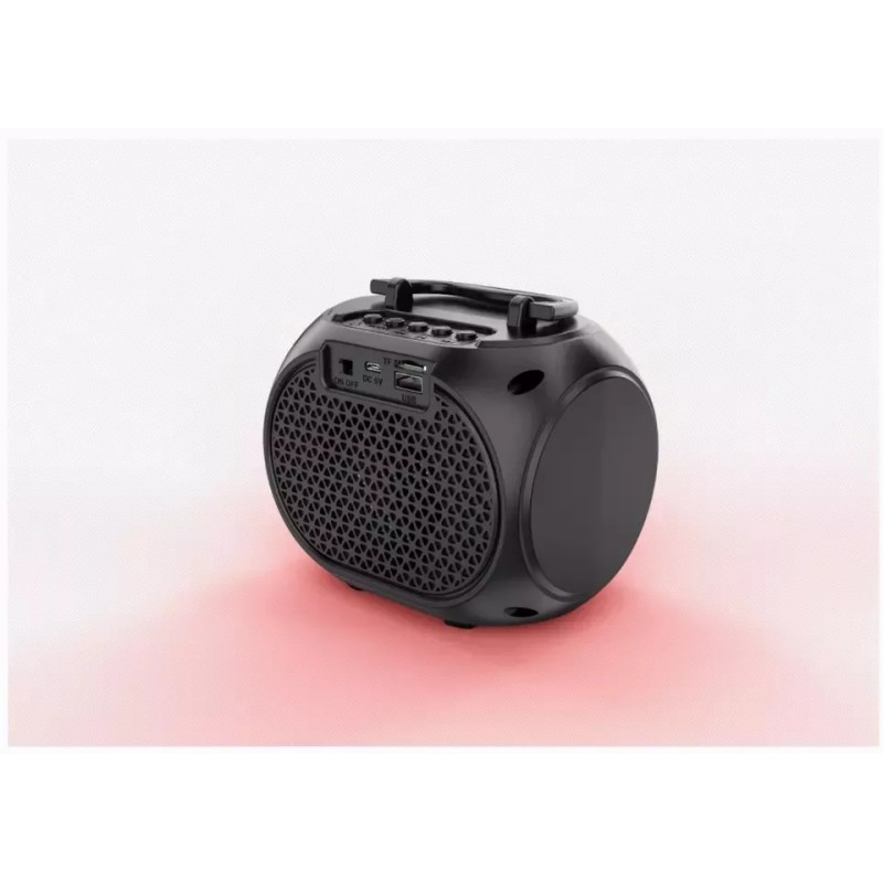 Total Supplier Mini Bocina Luz Led Bluetooth Portatil Recargable