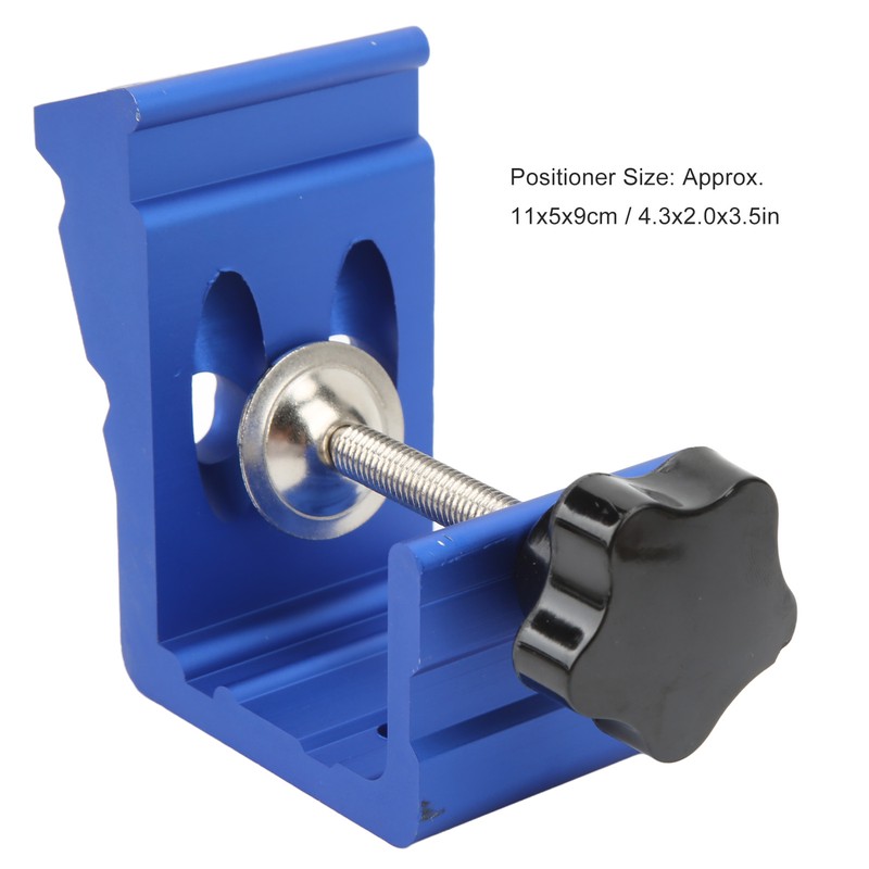 Aluminum Alloy Pocket Hole Jig Tool Kit Adjustable Hole Pitch
