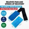 1x/2x Reusable Hot/Cold Gel Wrap Pack Therapy Relief Heat Set