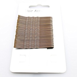 Brown Hair Kirby Grips – Pack of 36 U200BU200BX 40 mm