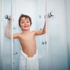 Tondiamo 2 Roll Shower Door Side Seal Strip 196.8 Inch