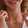 HANLI Gold Pendant Trendy Necklaces for Women - Dainty 14K