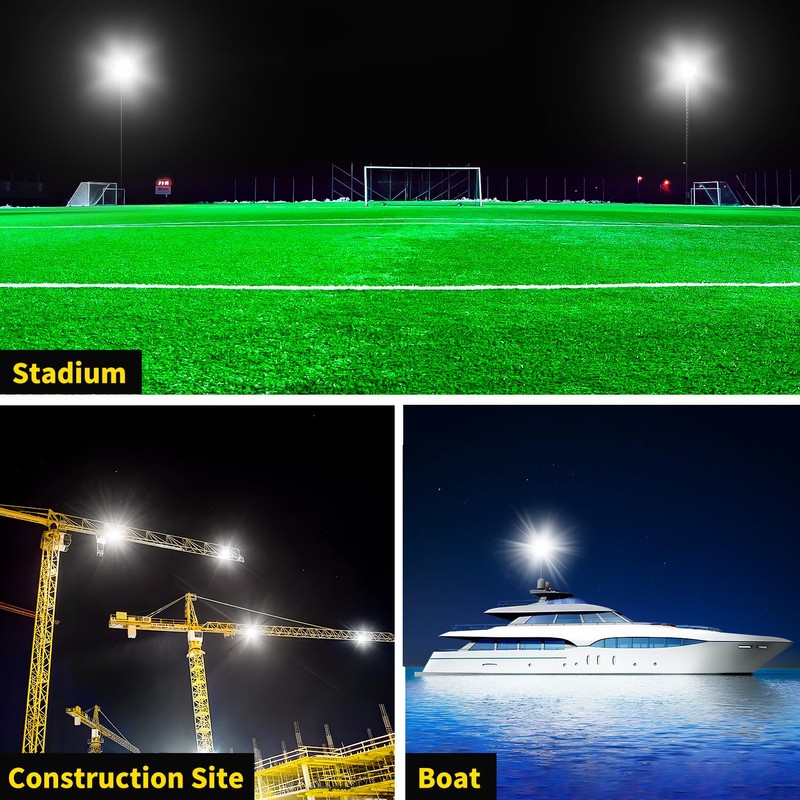 300W LED Flood Light Outdoor, 36000LM Brighter Work Light with
