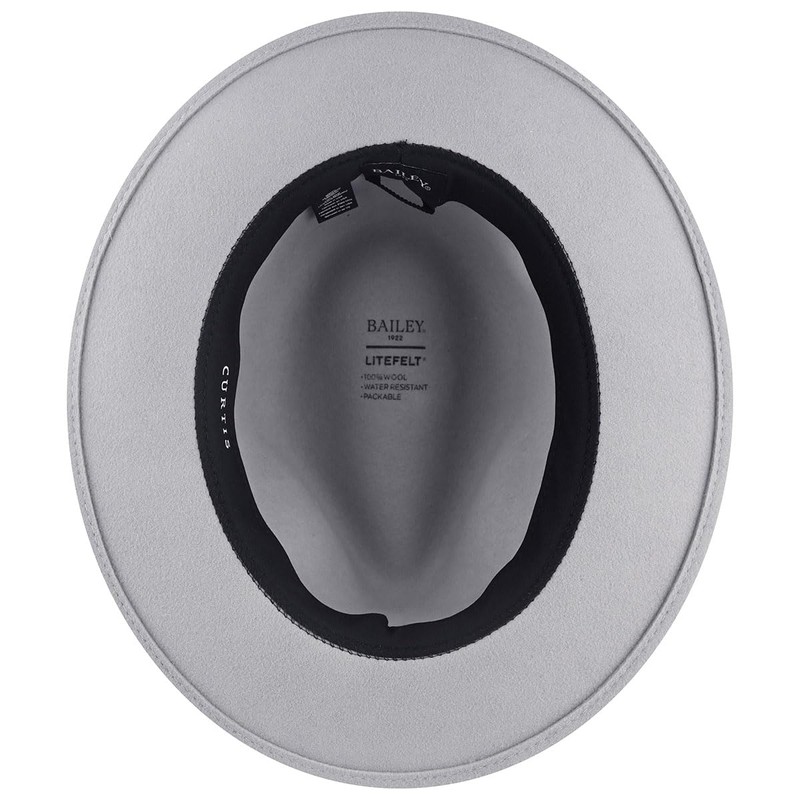 Bailey Curtis Litefelt® Fedora - Flint Gray/L