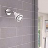 Keeney Stylewise 2.7" 3-Function Shower Head, White