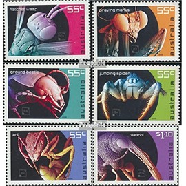 Australia 3240I-3245I (complete.issue.) unmounted mint/never hinged ** MNH 2009 Insects and spiders (Stamps for collectors) Invertebrates Other (insects, snails, bees…)