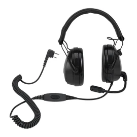 Retevis Two Way Radio Headset with Mic,Volume Adjust,for Retevis H777 RT68 RT22 RT27,Compatible with BF-88A Walkie Talkie,2 Way Radio Headset(1 Pack)