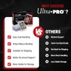 UltraPro Soportes para tarjetas, mangas con bordes semirrígidos de 1.27