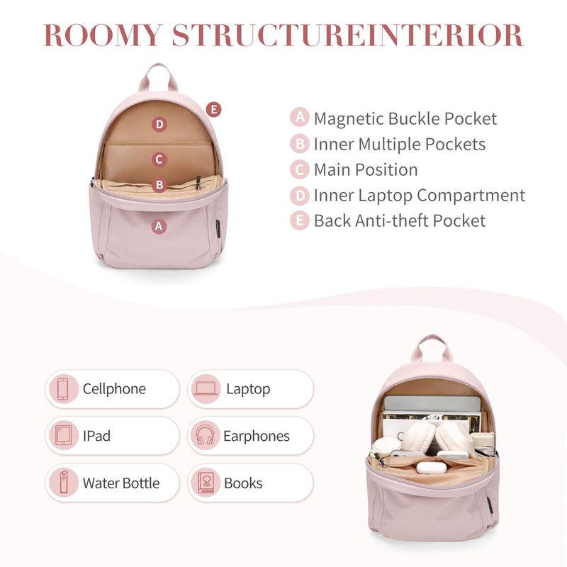 GOLF QUALITY Mini Backpack for Women Fashion Small Backpack Purse