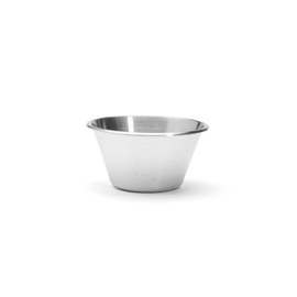 De Buyer Professional - Flat bottom pastry bowl, round opened edge, Diamètre 16 cm