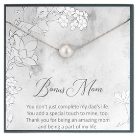 Stepmom Quotes Jewelry Stepmother Gifts Stepmom Gifts Bonus Mom Gifts Stepmom Necklace