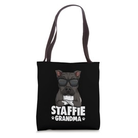 Staffordshire Bull Terrier Dog Grandma Staffie Tote Bag